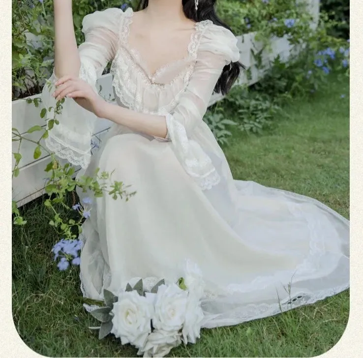 Adriata Romantic Royalcore Victorian Princess Dress