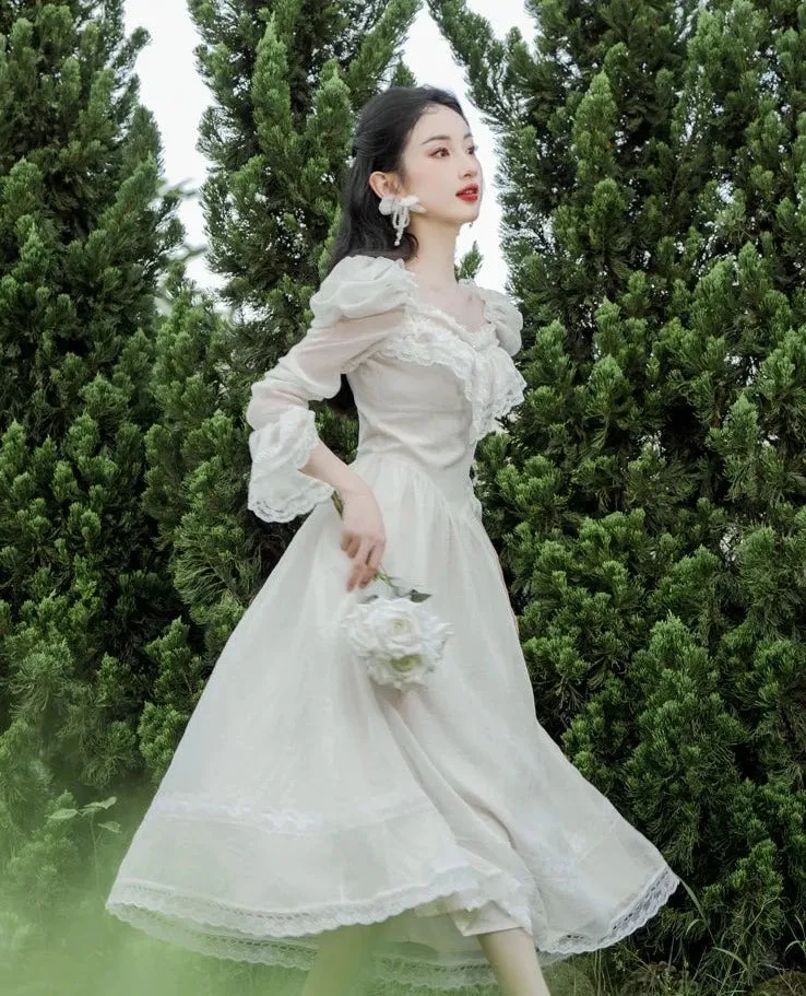 Adriata Romantic Royalcore Victorian Princess Dress