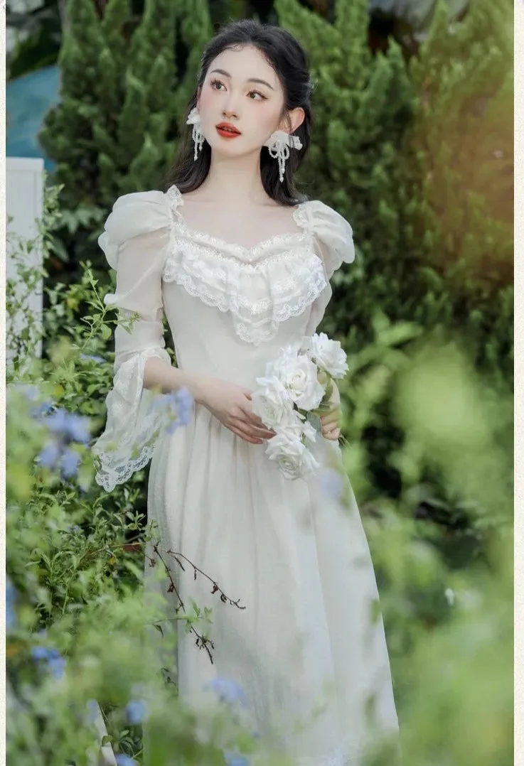 Adriata Romantic Royalcore Victorian Princess Dress