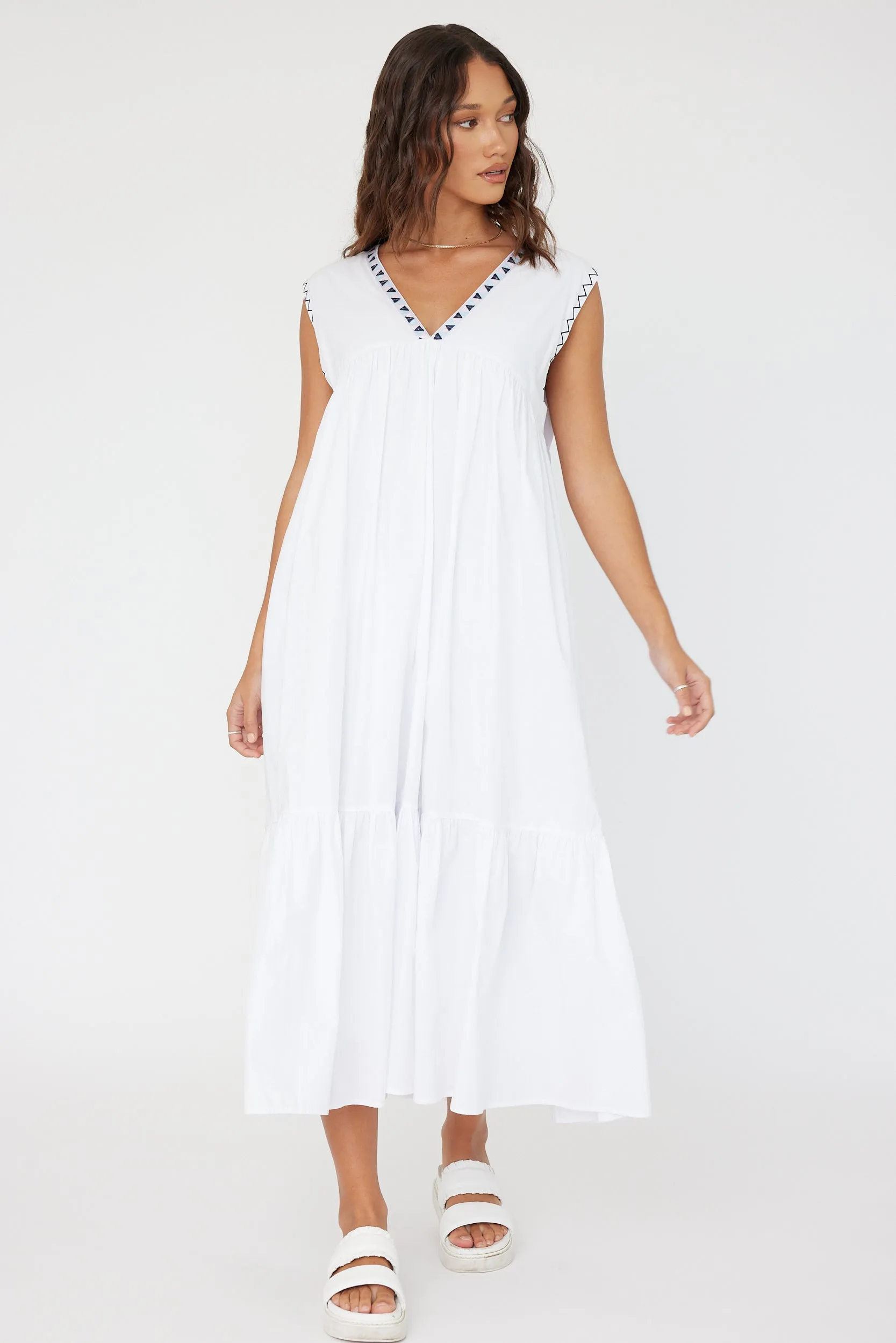 AGNUS Dress White