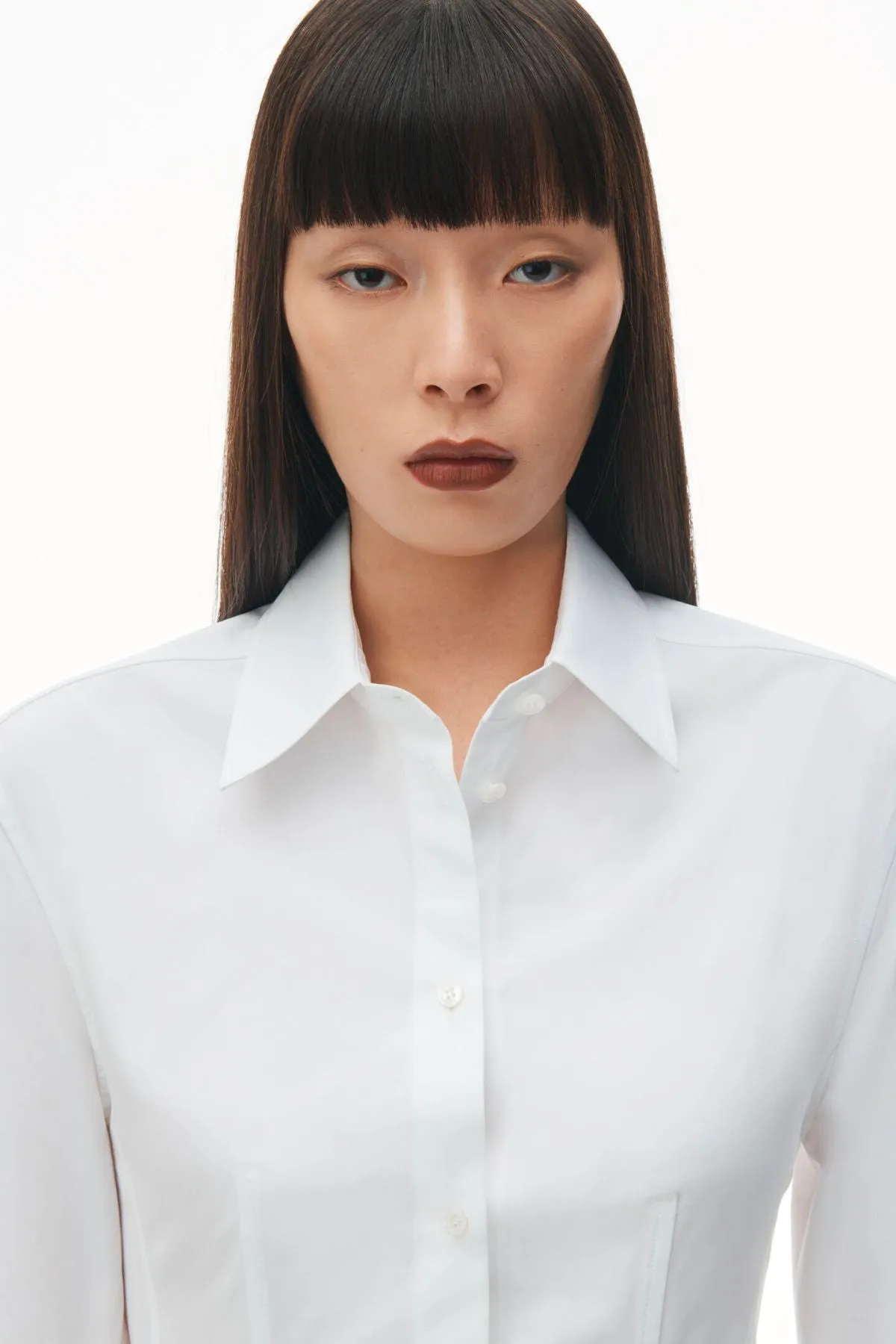 Alexander Wang Mini Shirt Dress - White