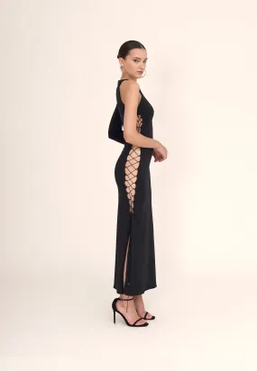 Allegra maxi dress - Black