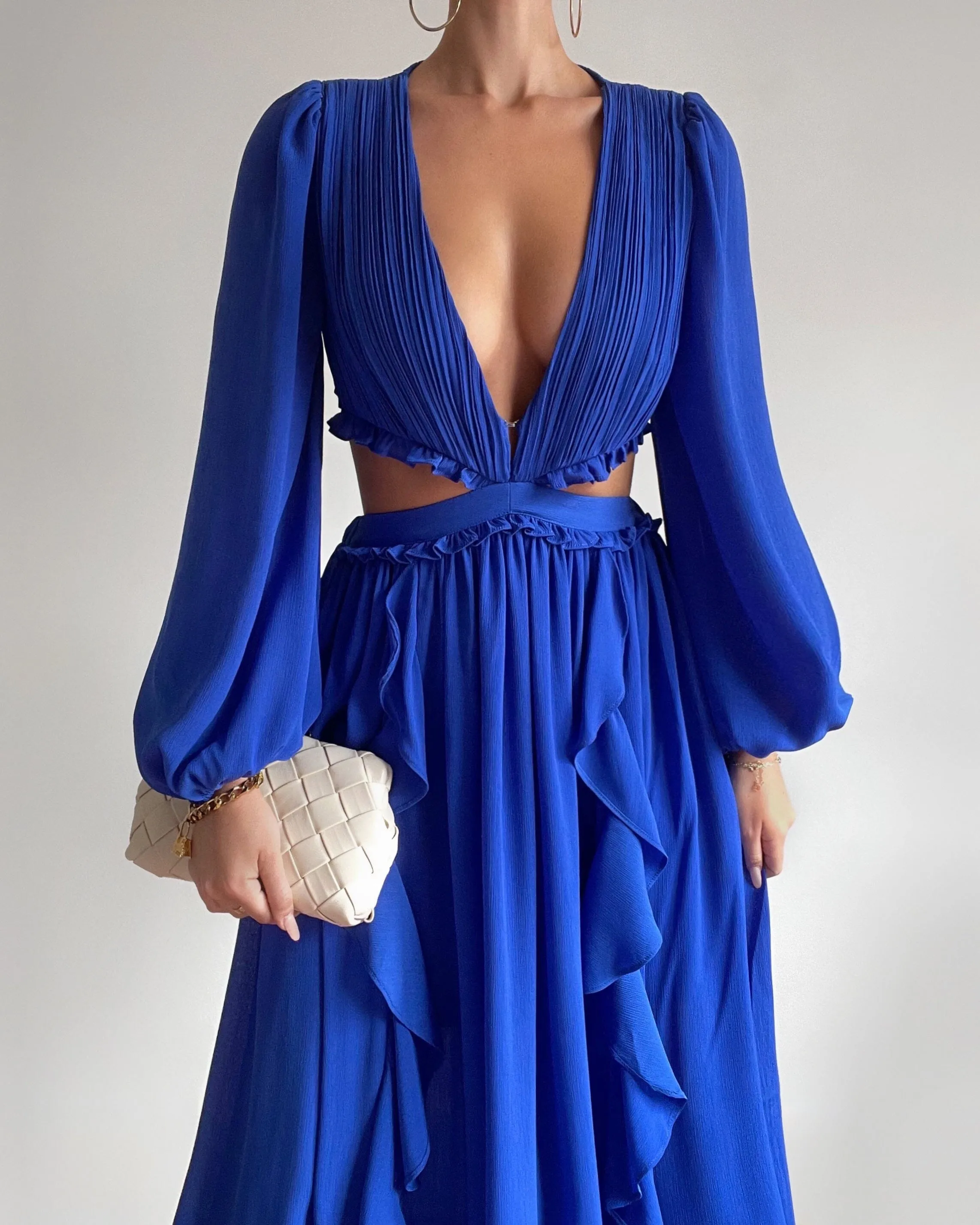 Amara Dress - Blue