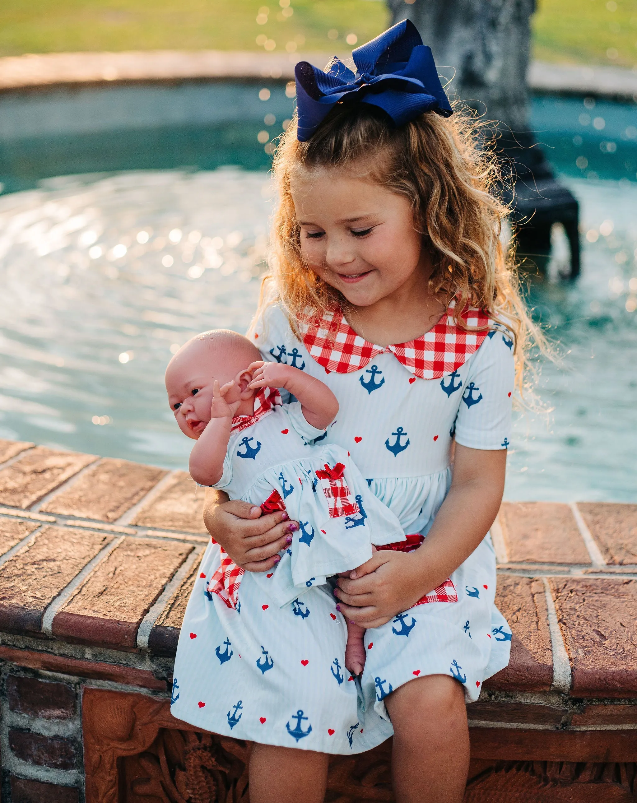 Anchors Twirl Dress