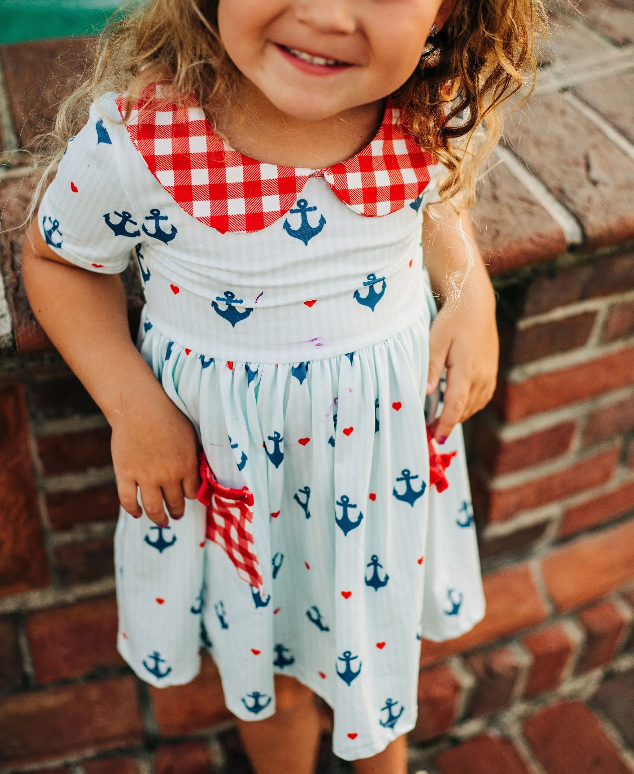 Anchors Twirl Dress