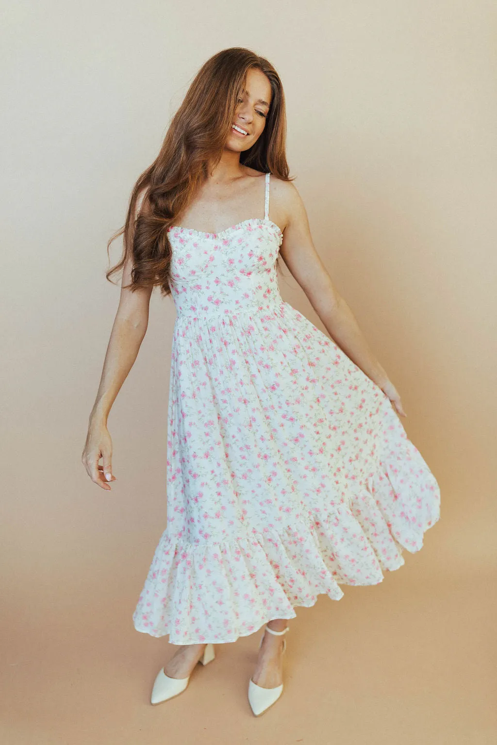 Annabelle Floral Midi