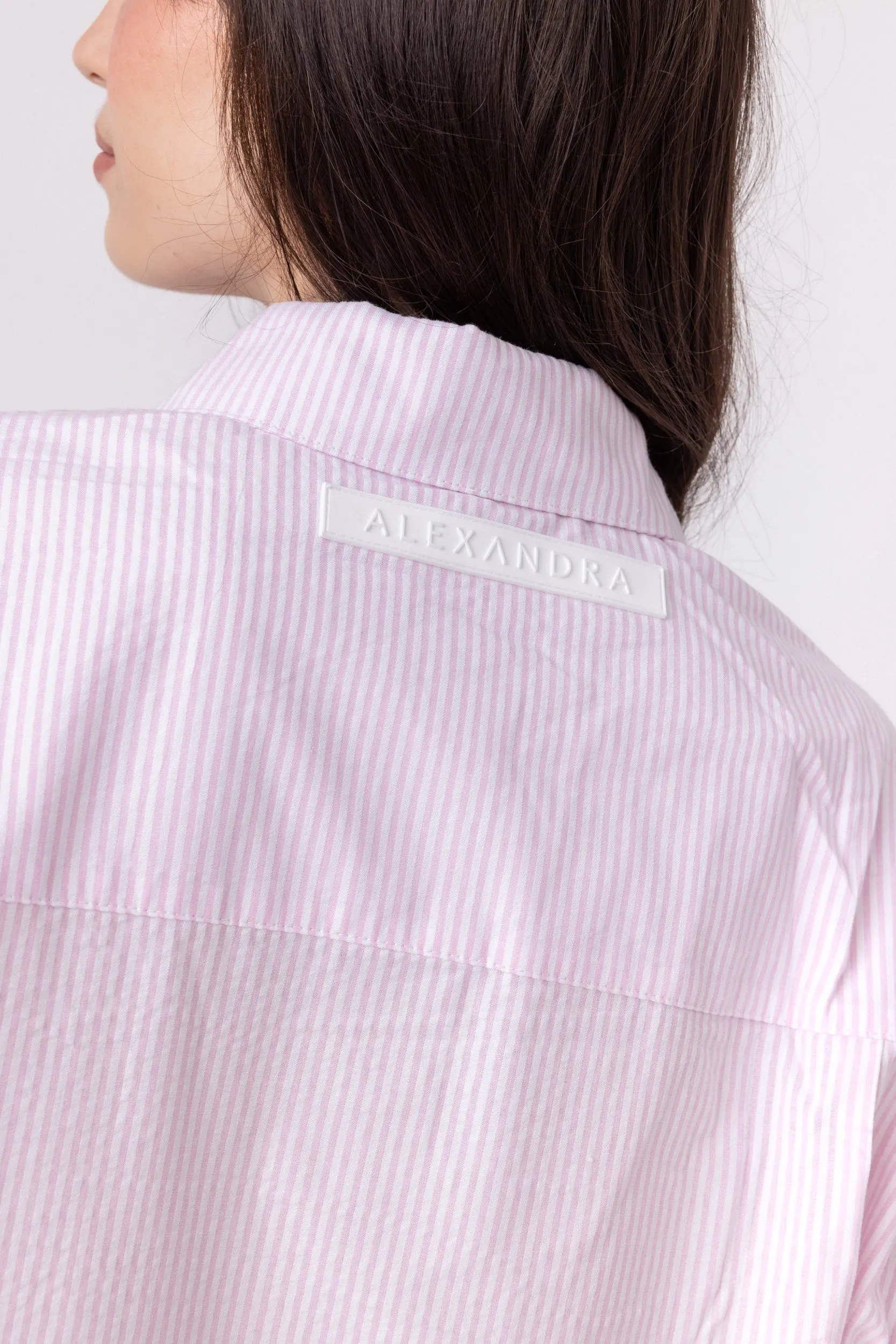 APEX Dress Pink Stripe