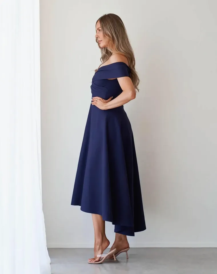 Belina Dress by Twosisters - Navy