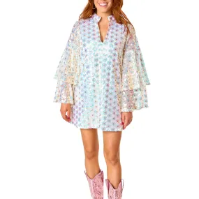 Buddy Love Women's Gayle Long Sleeve Mini Dress - Top Notch