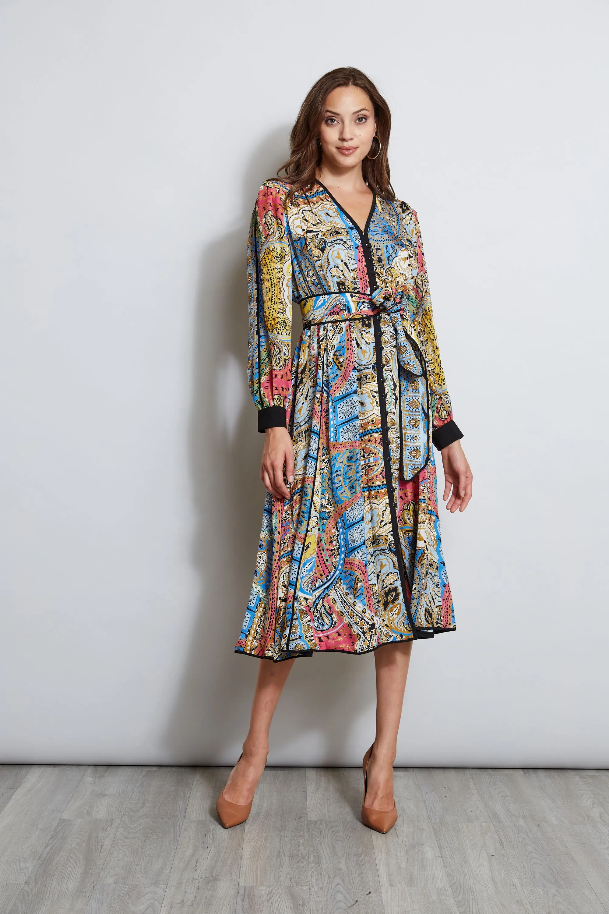 Calypso Print Dress