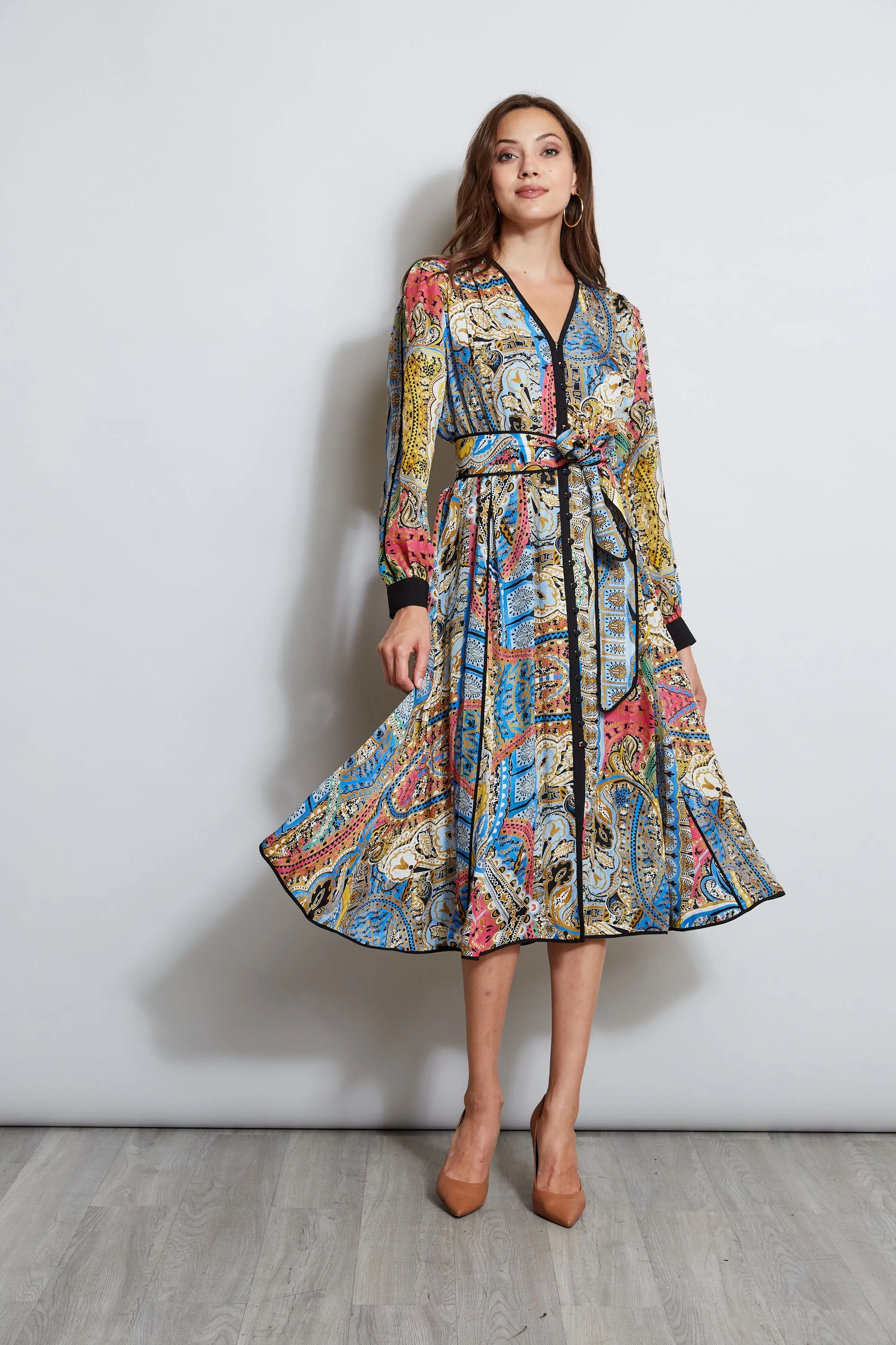 Calypso Print Dress