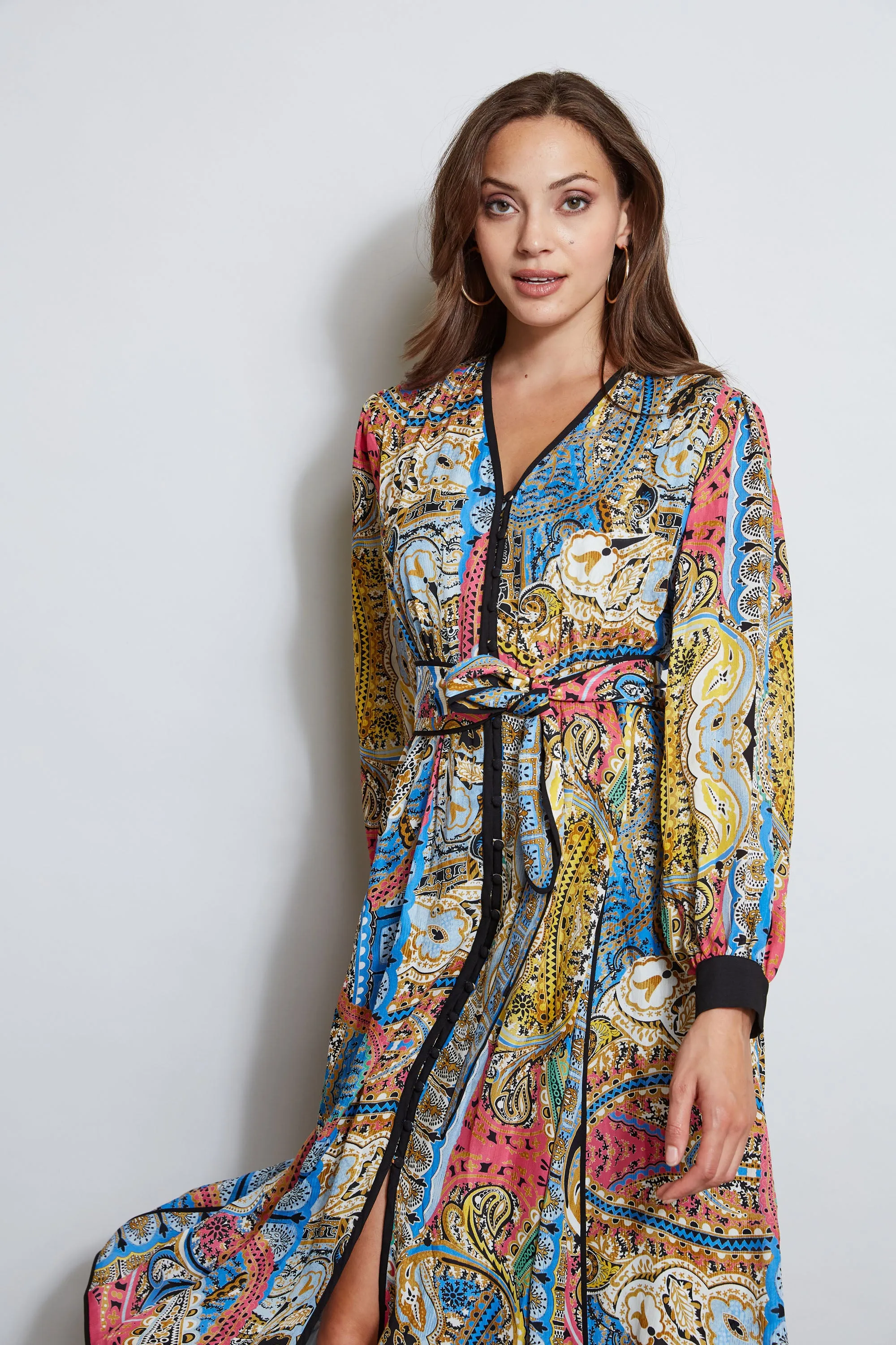 Calypso Print Dress