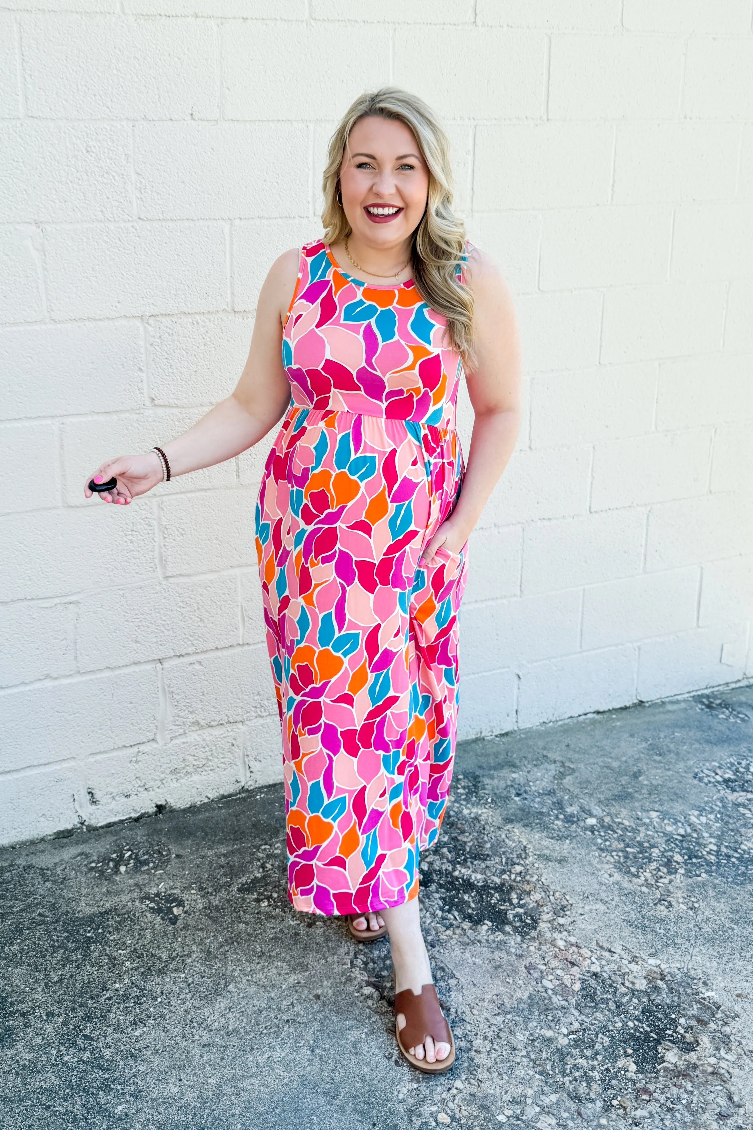 Can't Stop Her Babydoll Maxi Dress