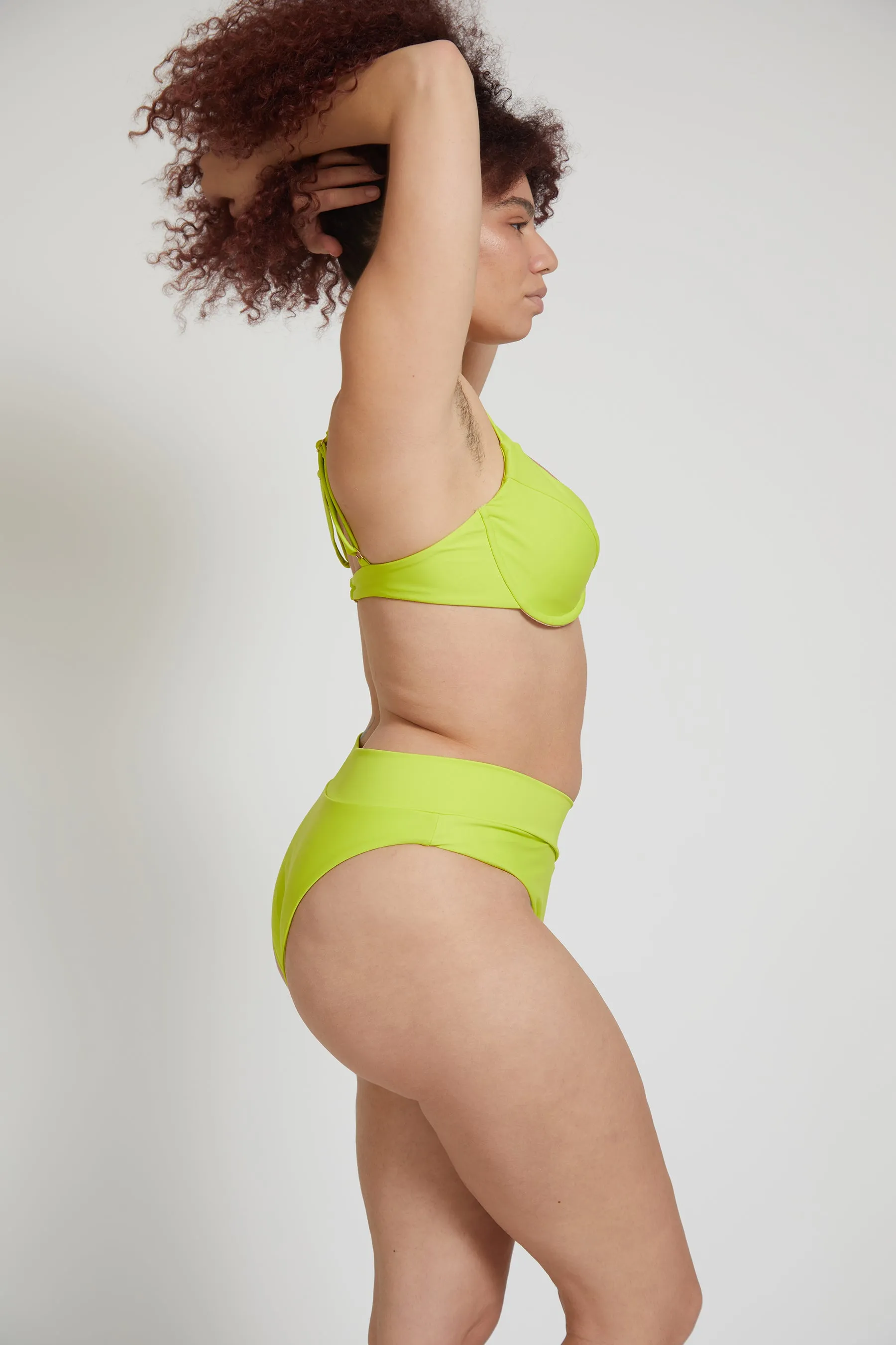 Classic Underwire Top / Chartreuse