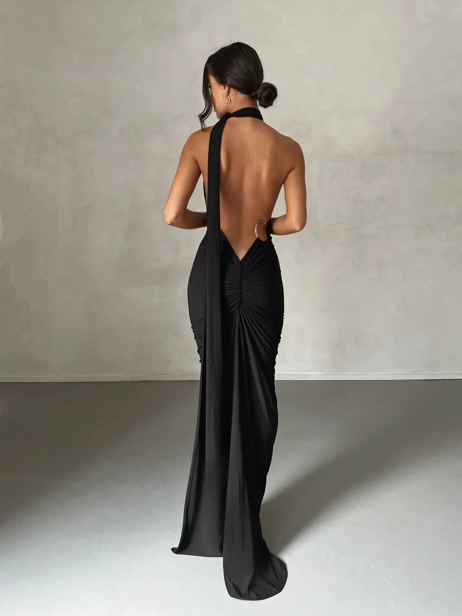 Constantina Gown - Black