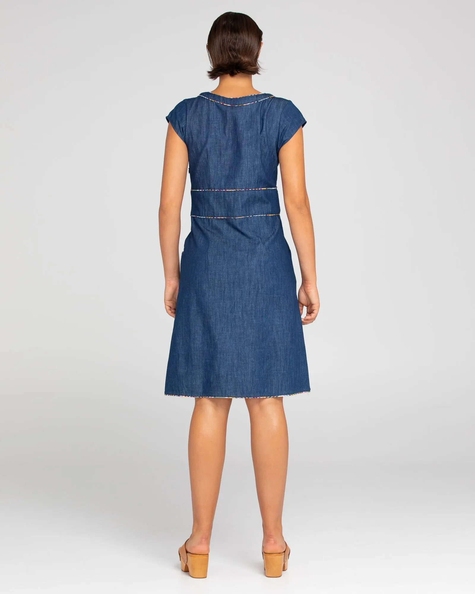 Daisy Dress - Dark Denim