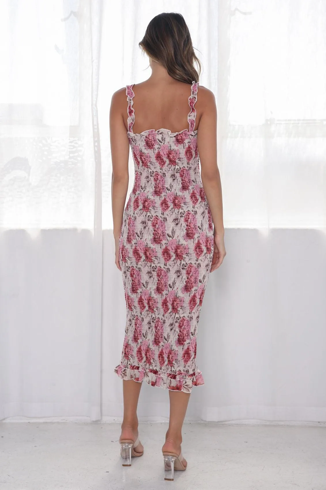 Dakota Dress - Cream Floral