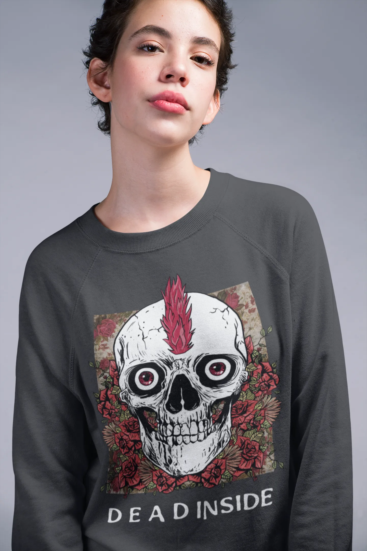 Dead Inside HD Crewneck Sweatshirt