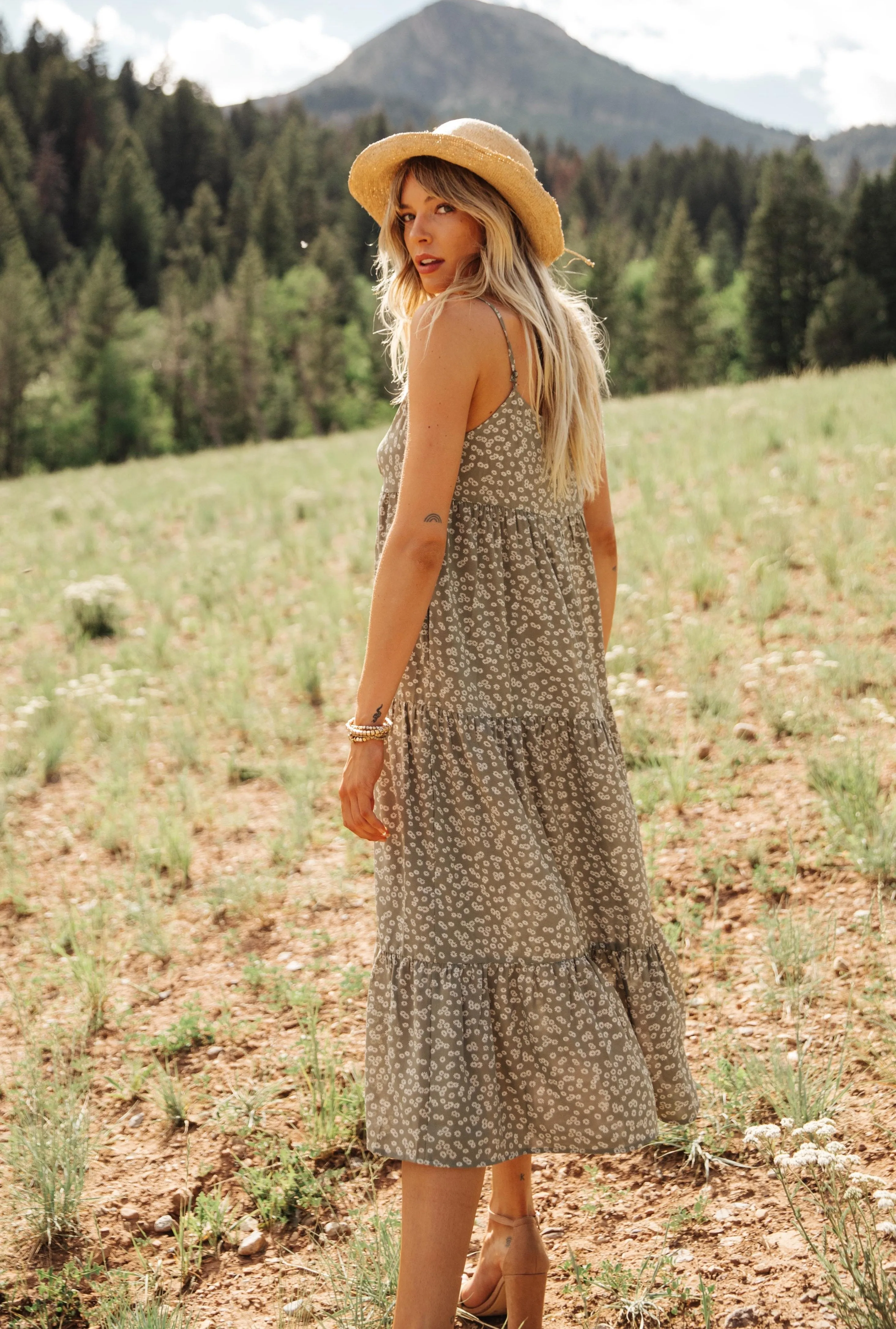 Della Tiered Maxi Dress