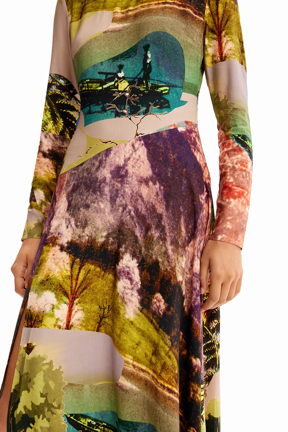 Desigual   M. Christian Lacroix Collage Dress - Tutti Fruti