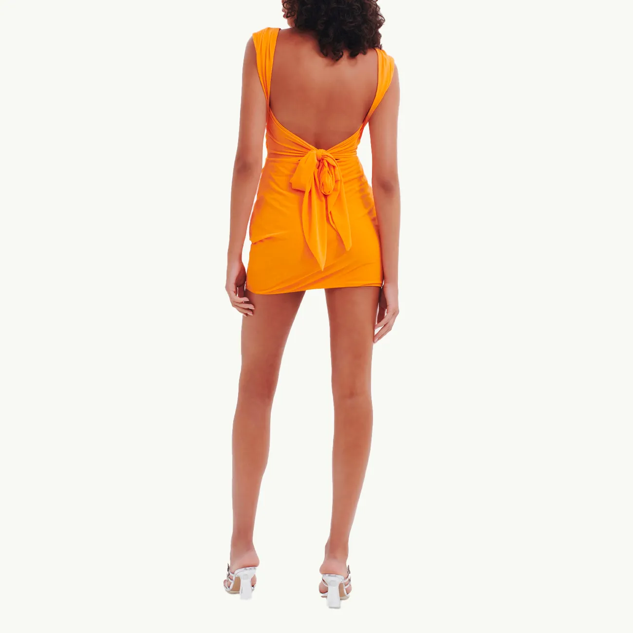 DESIRE MESH MINI DRESS APEROL