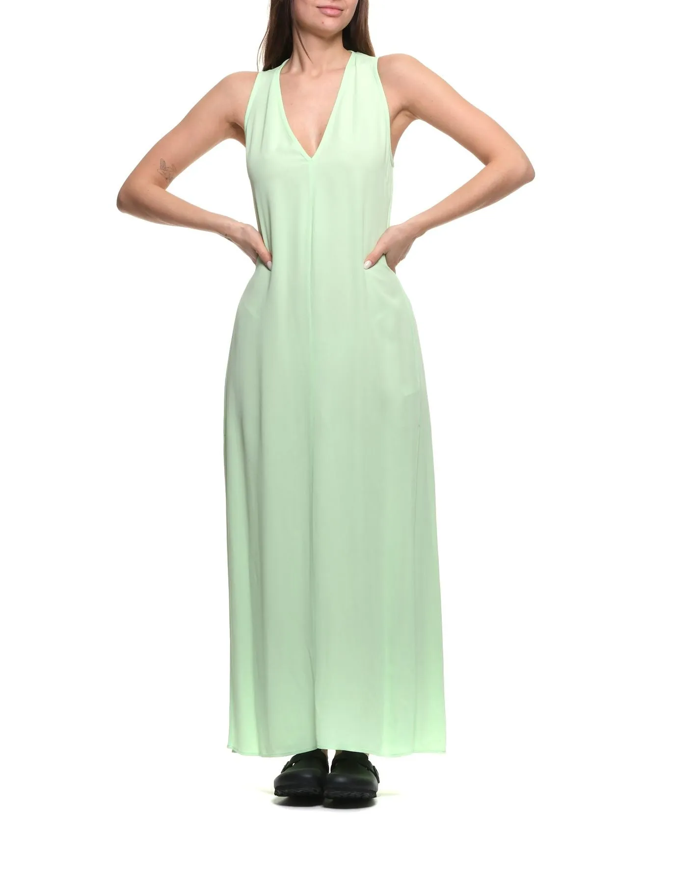 Dress woman 12061 MY DRESS ICE LIME FORTE_FORTE