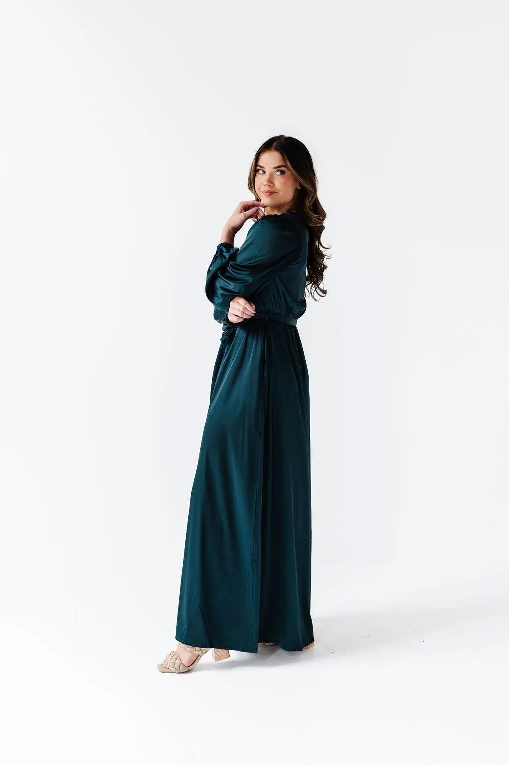 Elsa Satin Dress