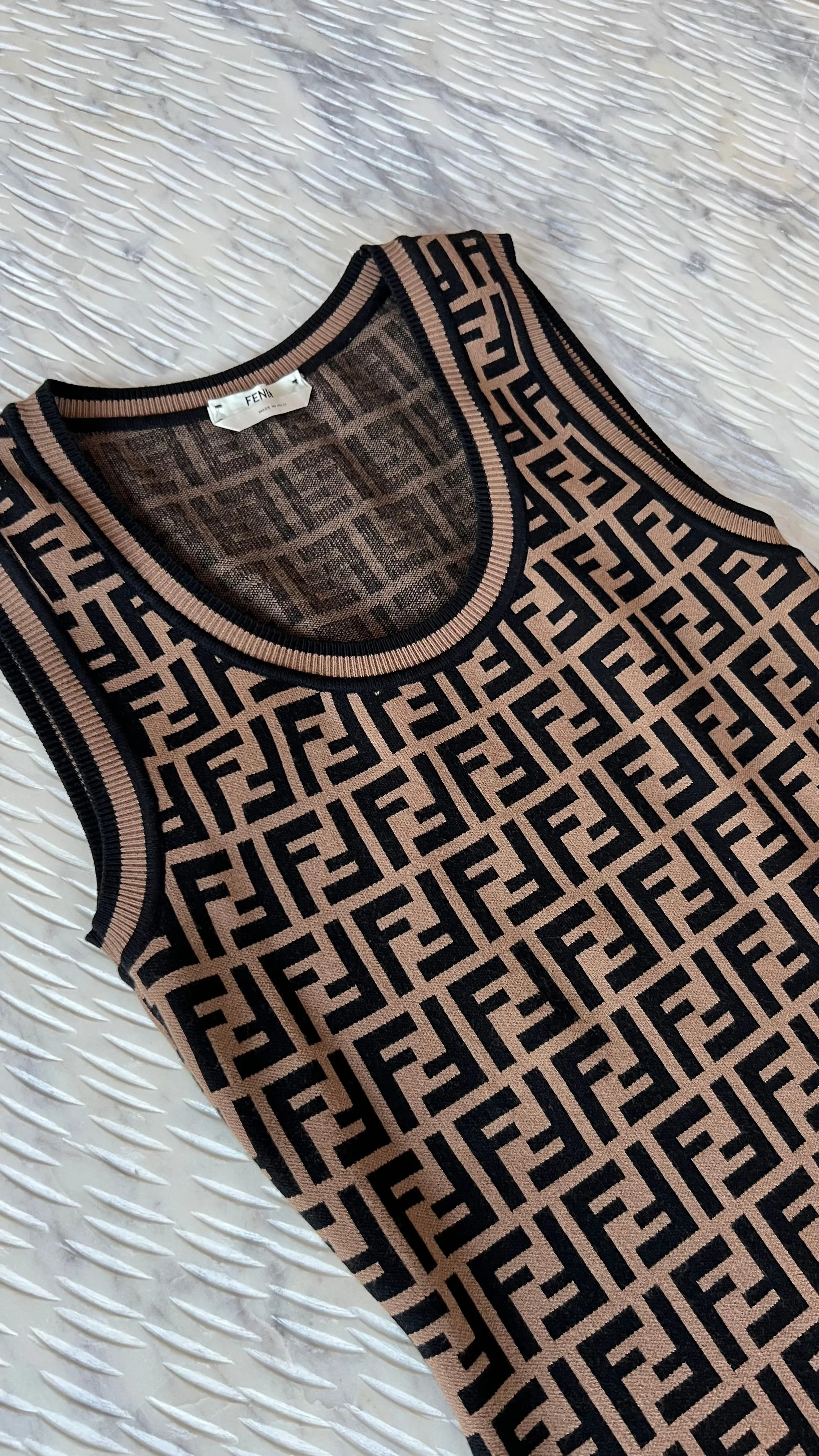 Fendi FF Knit Dress