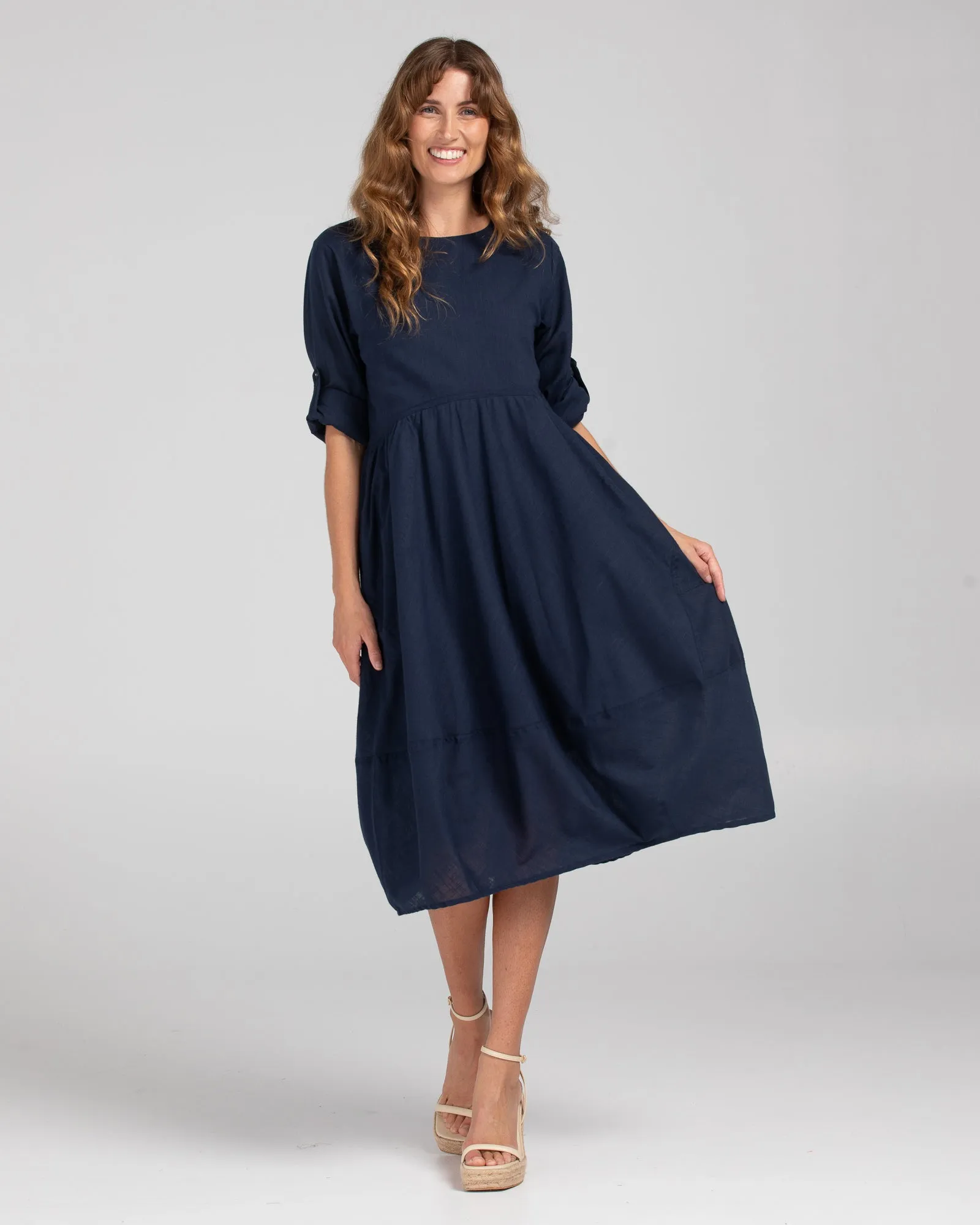 Guru Dress - Navy