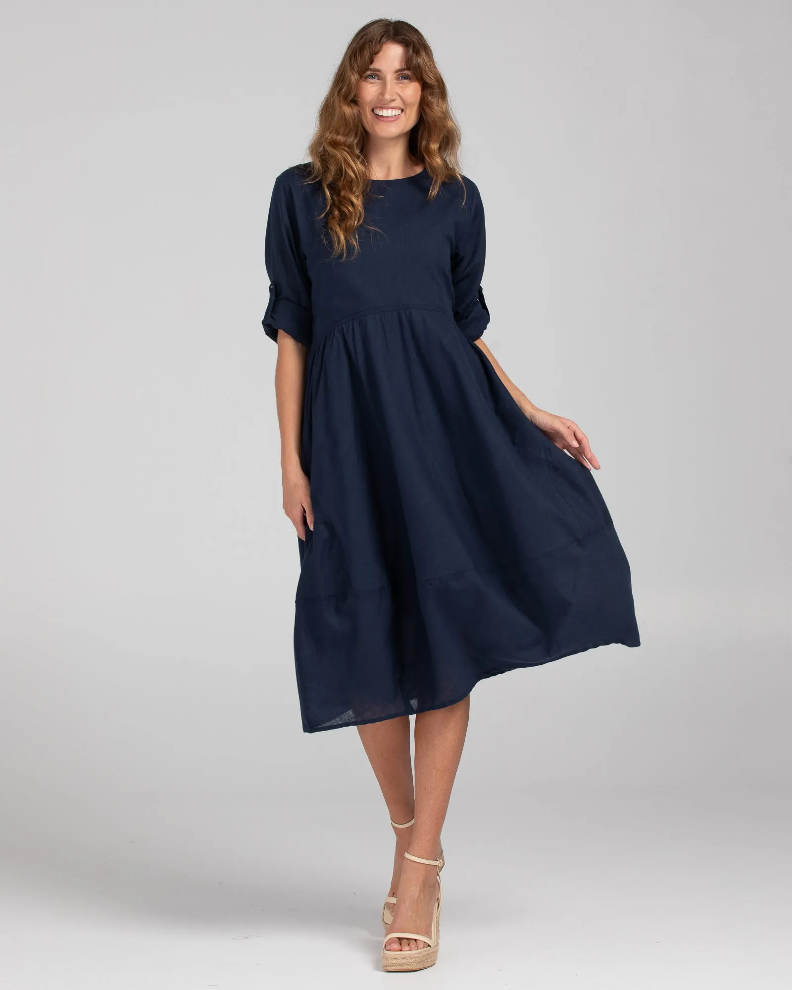 Guru Dress - Navy