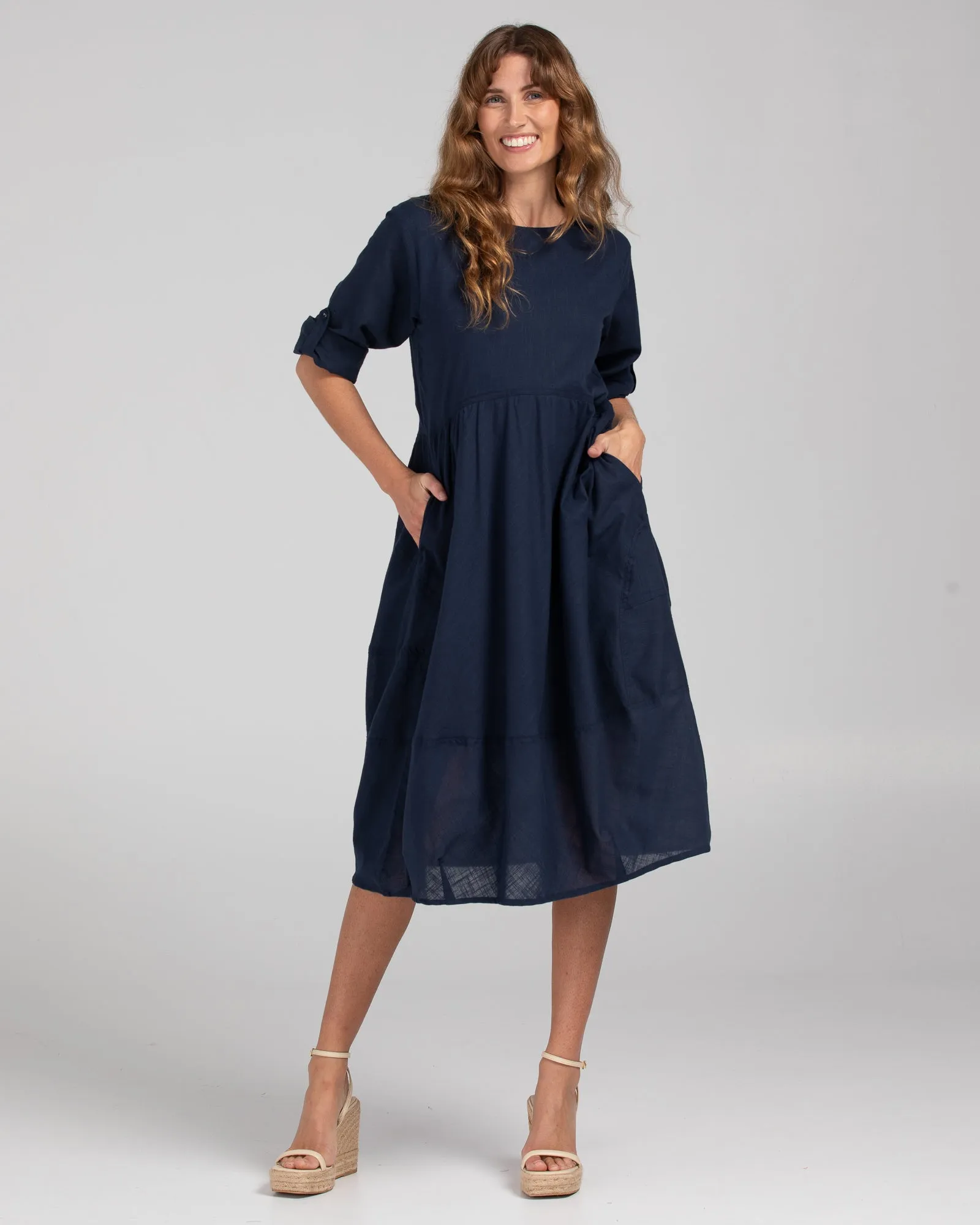 Guru Dress - Navy