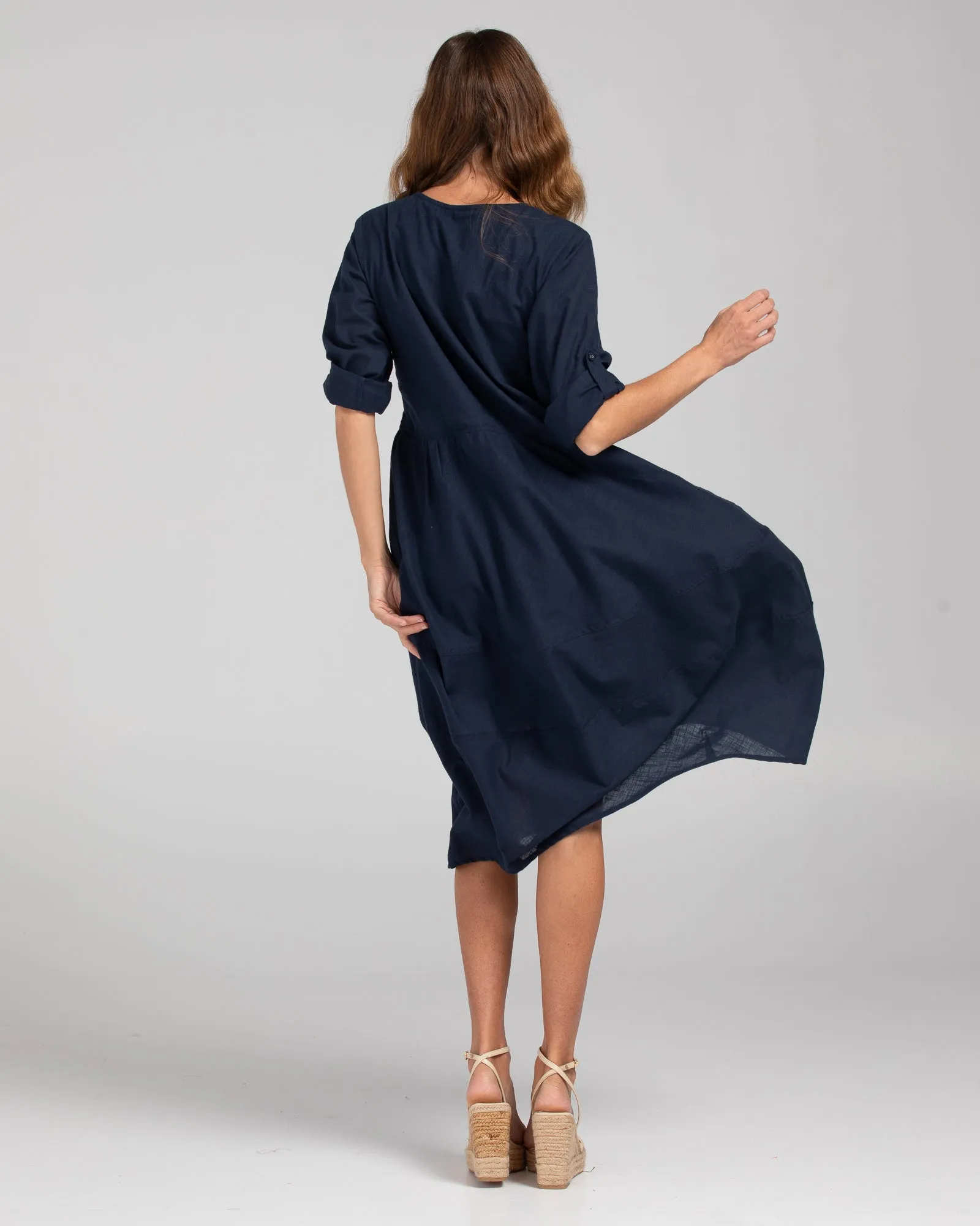 Guru Dress - Navy