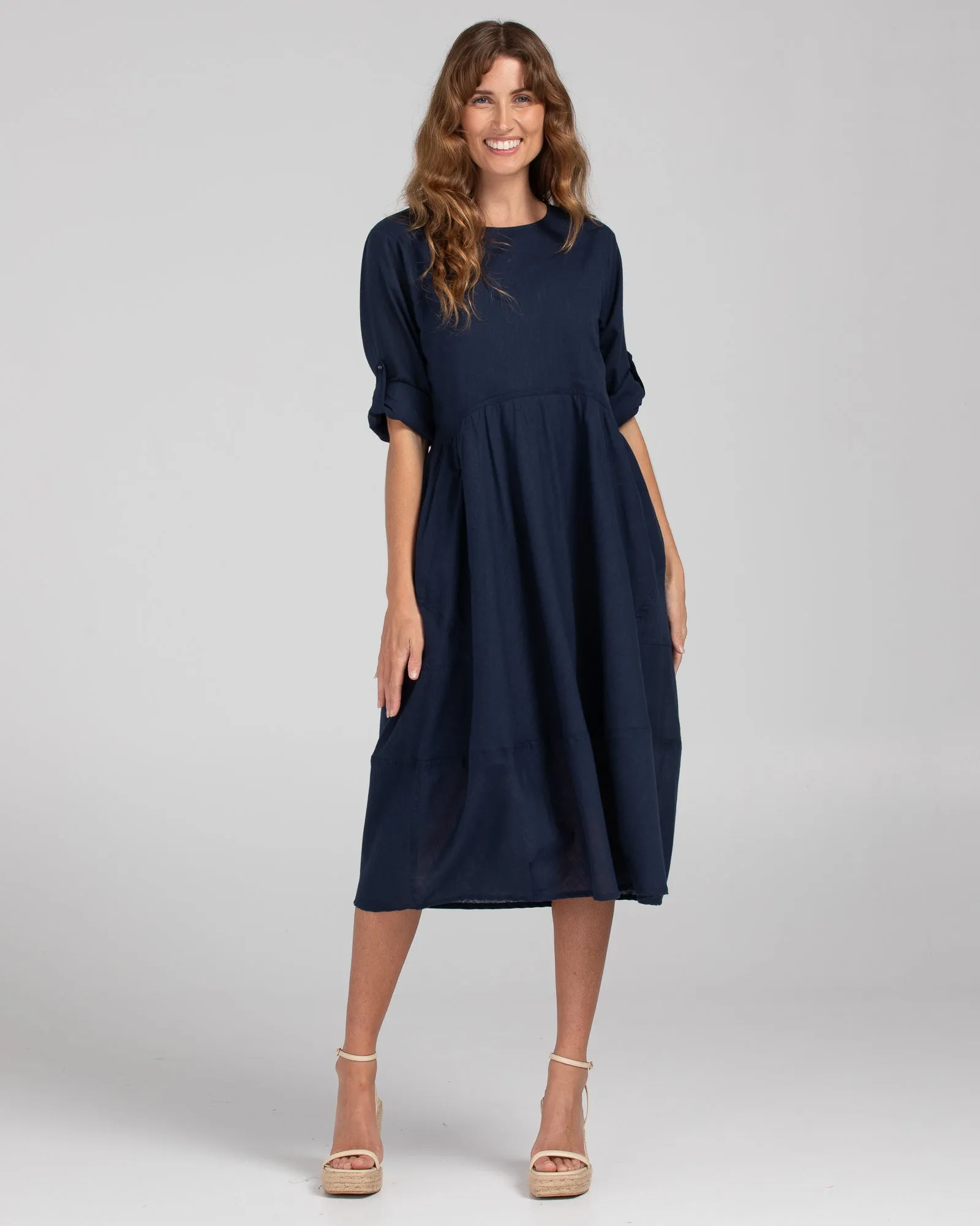 Guru Dress - Navy