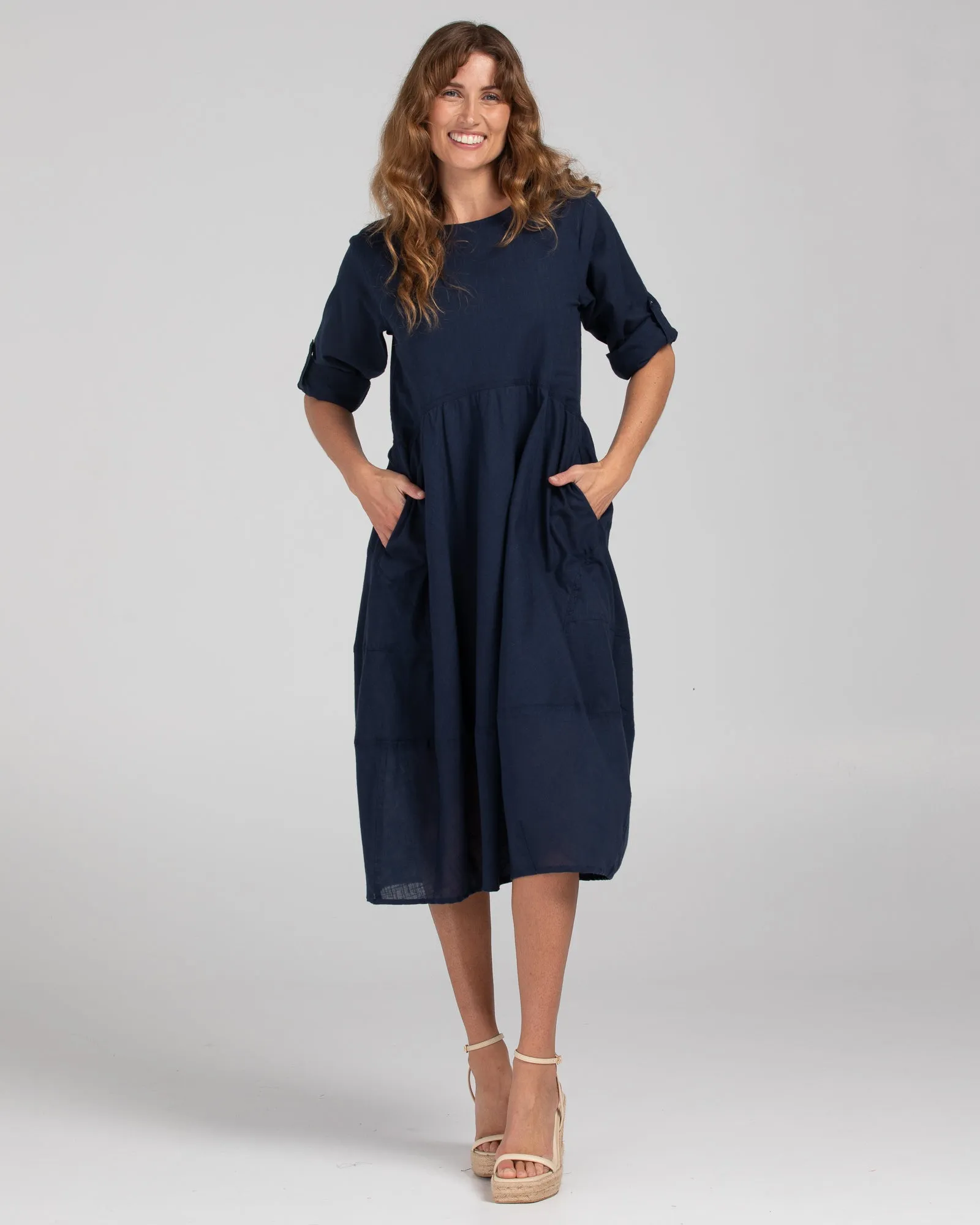 Guru Dress - Navy