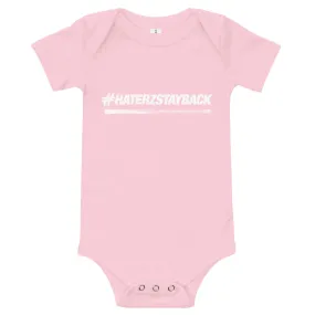 #HaterzStayBack Baby's One Piece (Pink)