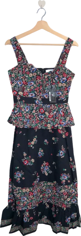 Hunter Bell Multicolored Floral Lacey Dress UK Size 10