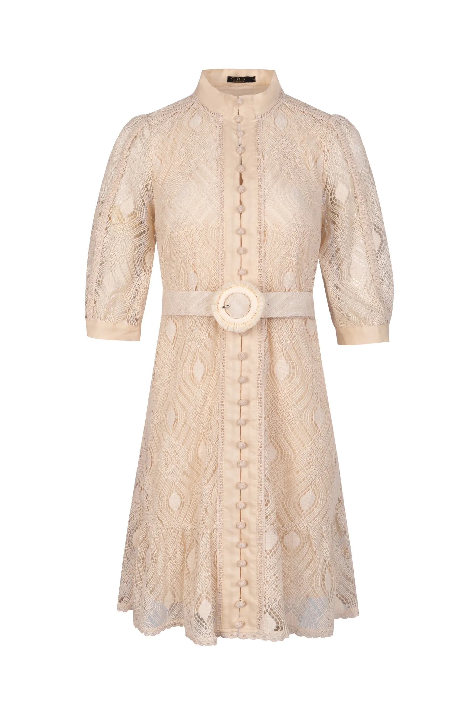 Isadore Mini Dress - Cream - GDS