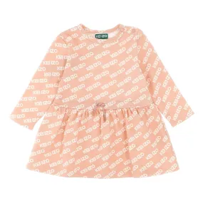 KENZO KIDS Logo Print Dress