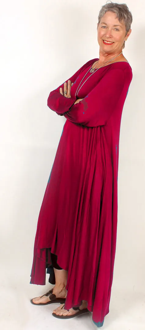 LAST ONE! Sunheart Freedom Holiday RED long-sleeve Dress & FREE Gift! Monsoon Deco Tank