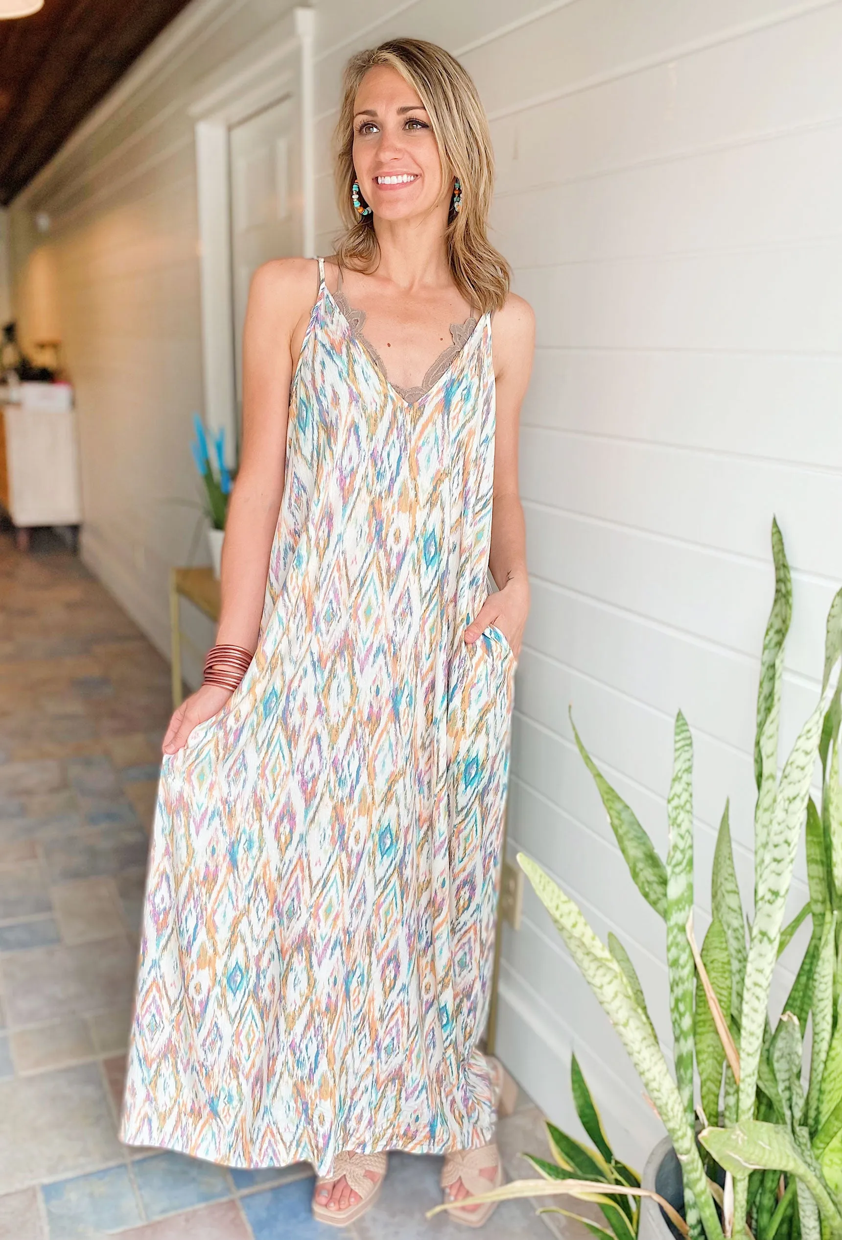 Lovestitch Island Breeze Maxi Dress