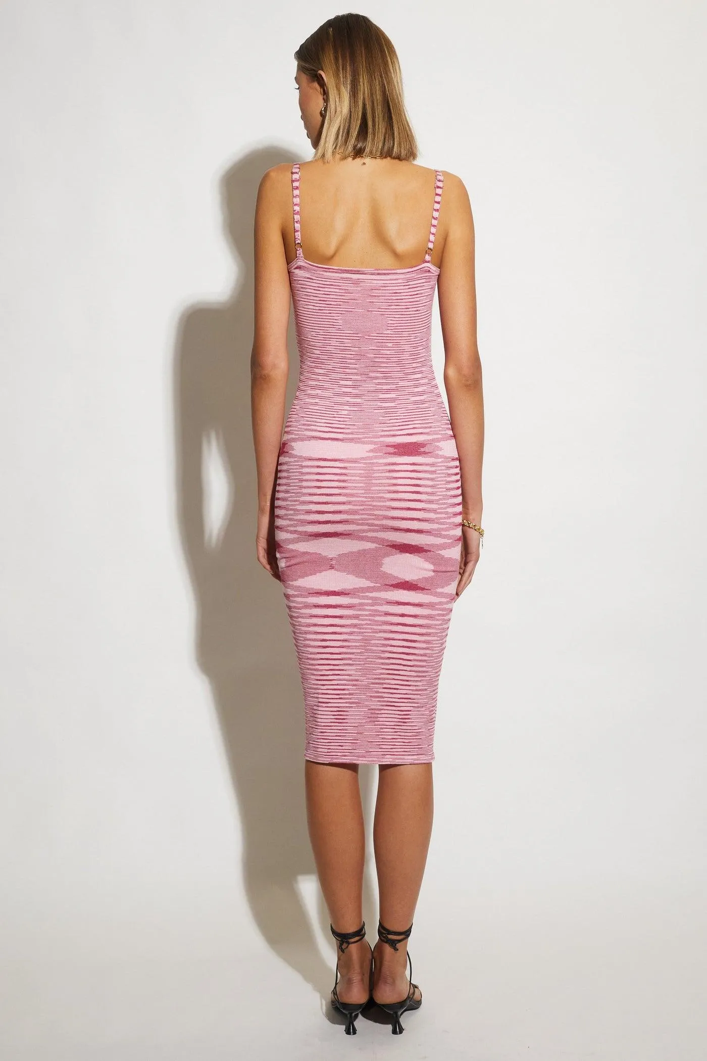 Lunar Knit Dress - Pink