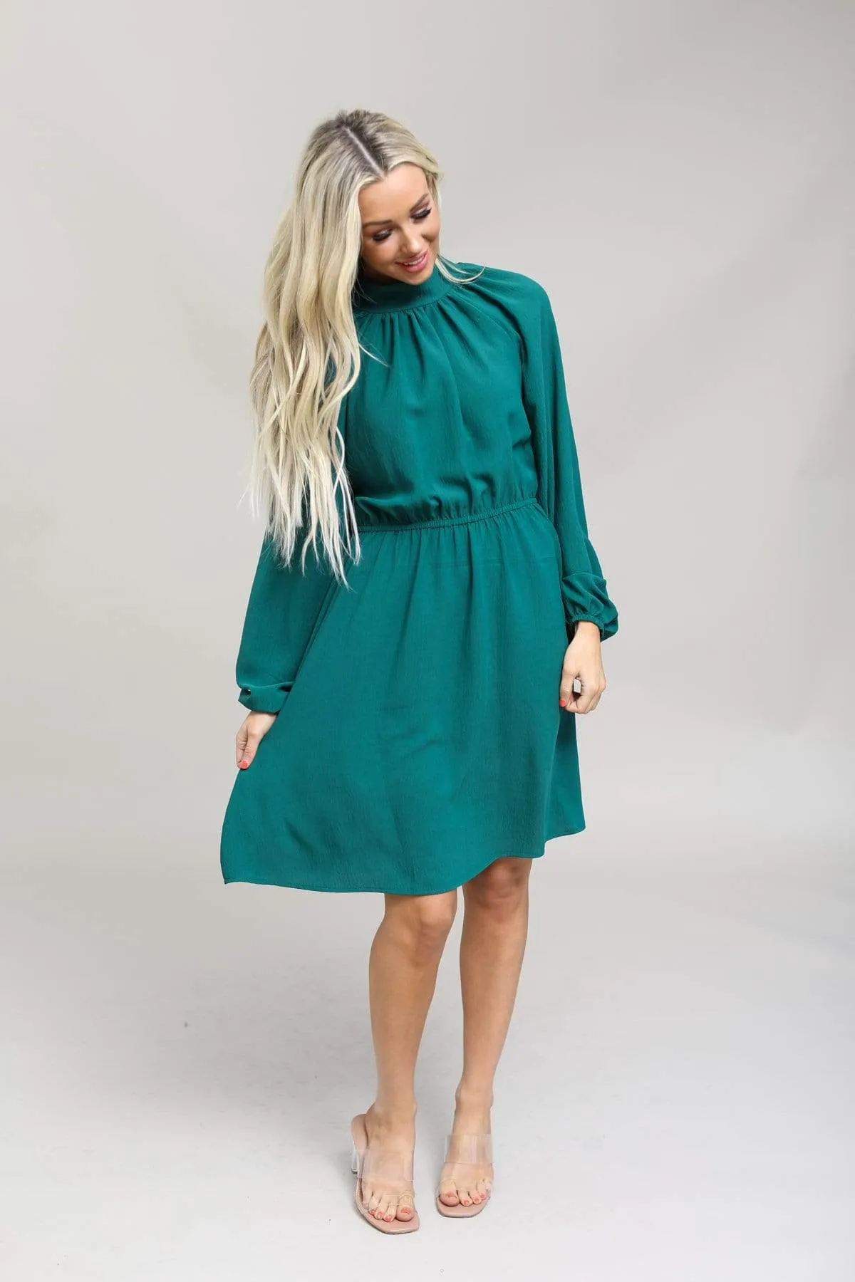 Luxe Highneck Dress