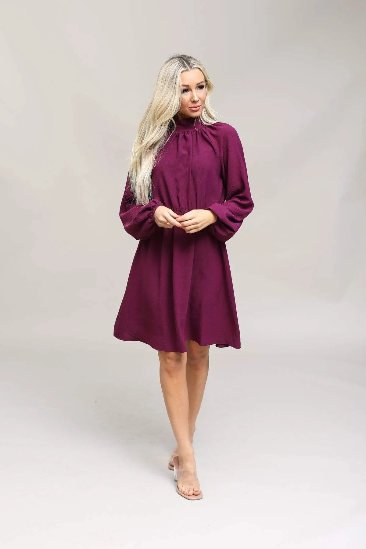 Luxe Highneck Dress