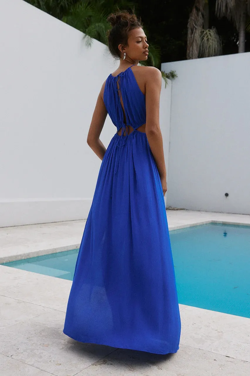 Mather Maxi Dress - Blue