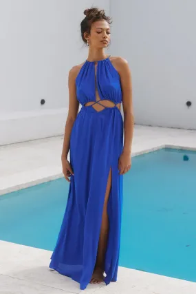 Mather Maxi Dress - Blue