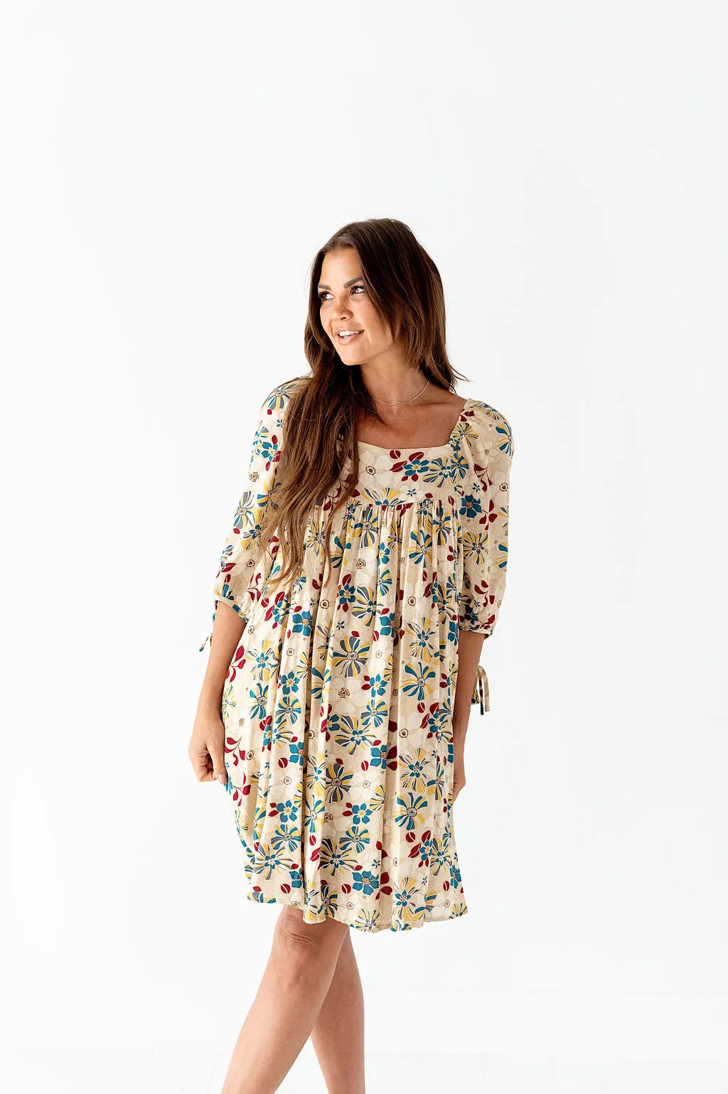 Mirabel Floral Swing Dress