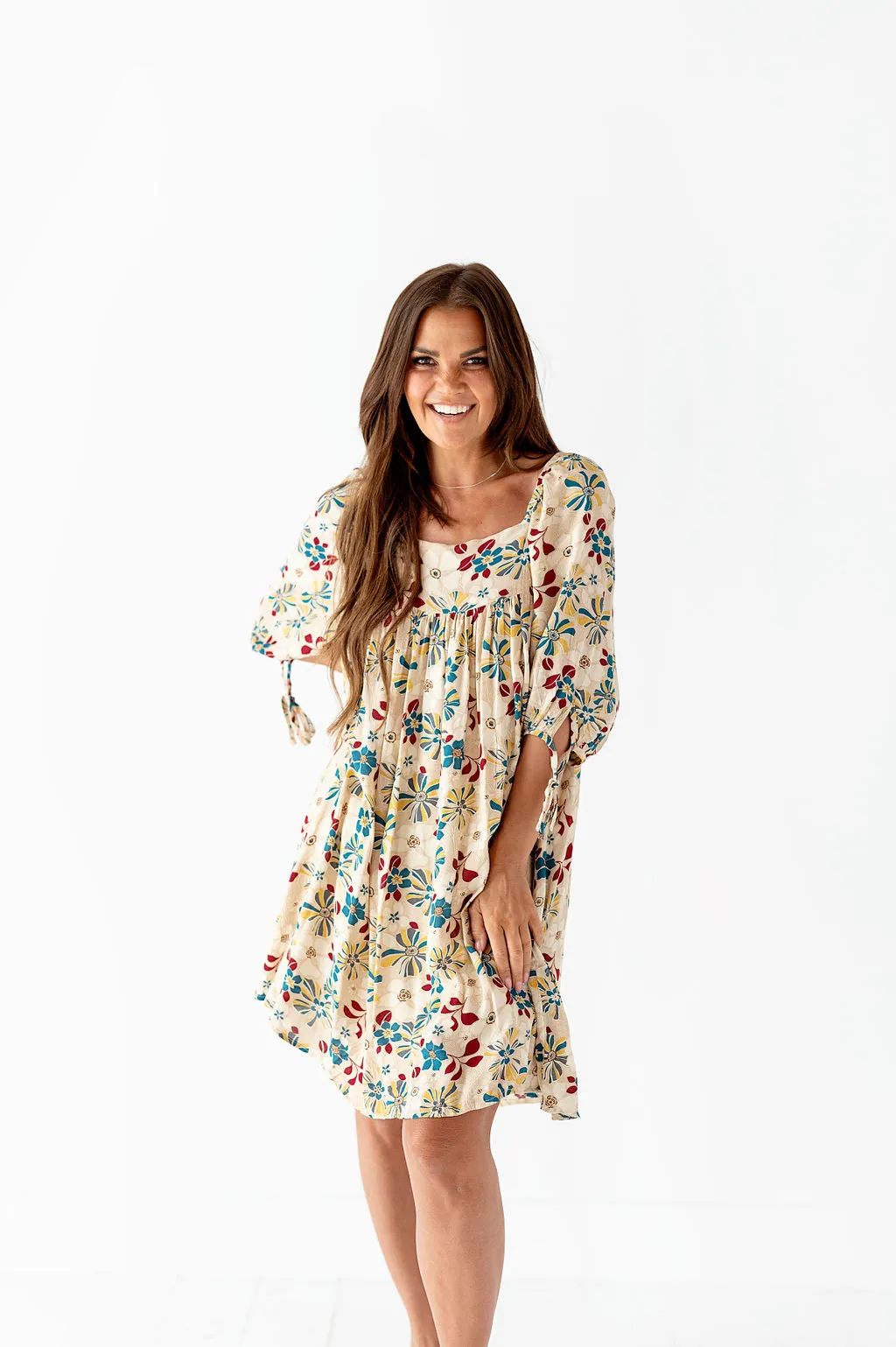 Mirabel Floral Swing Dress