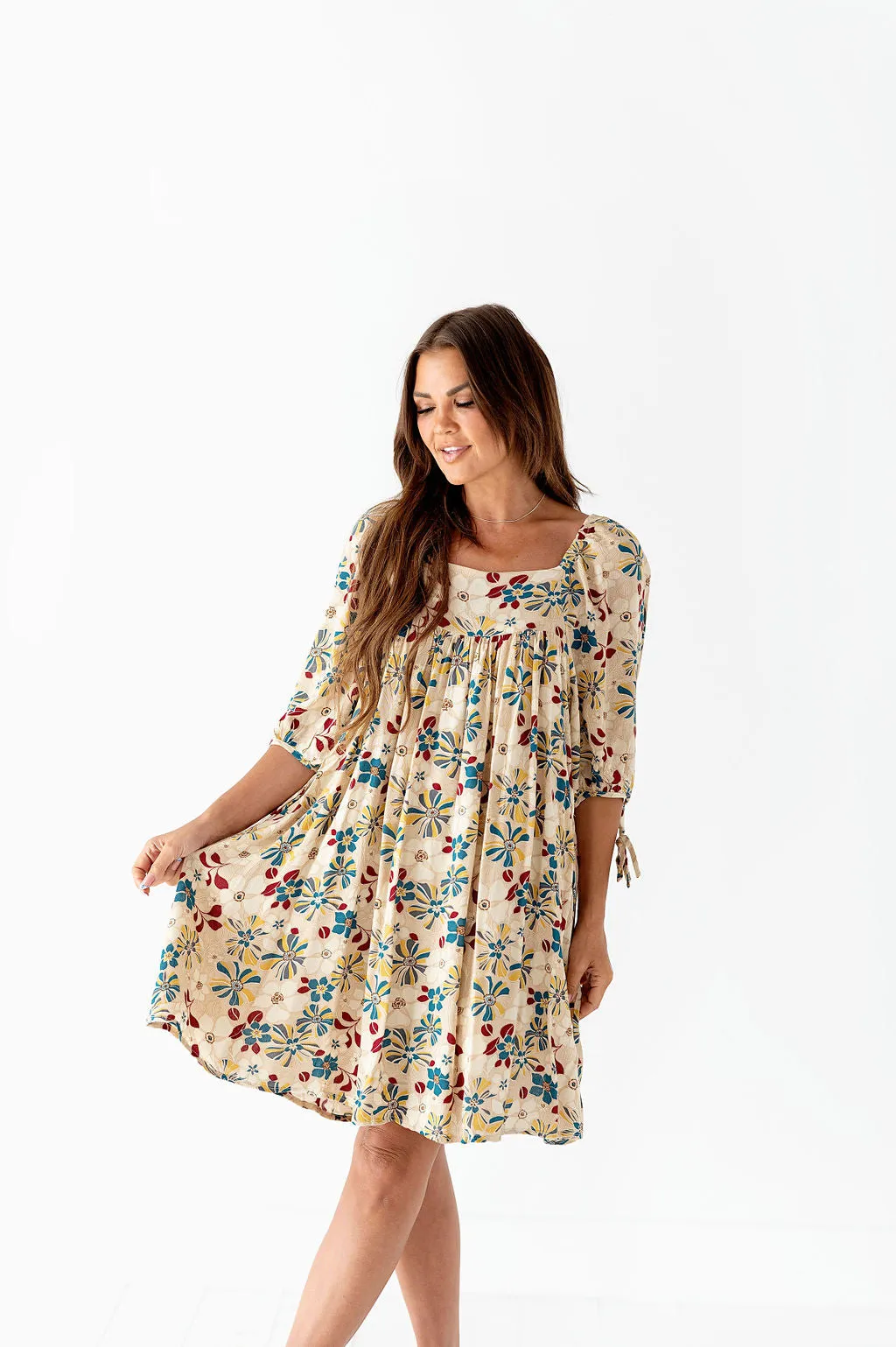 Mirabel Floral Swing Dress