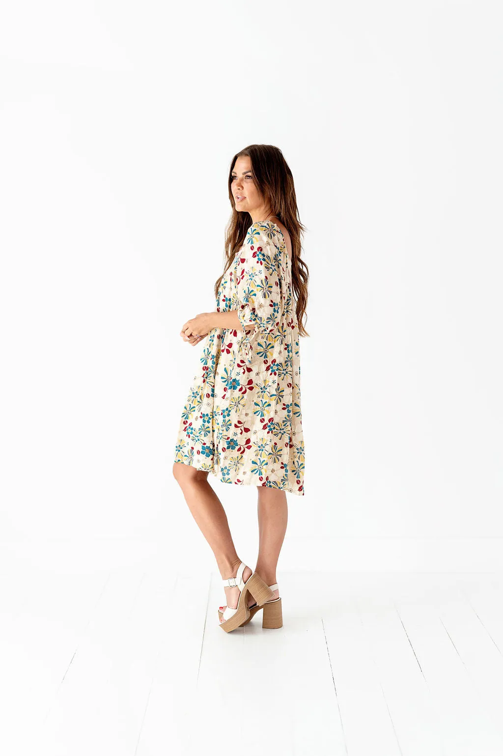 Mirabel Floral Swing Dress