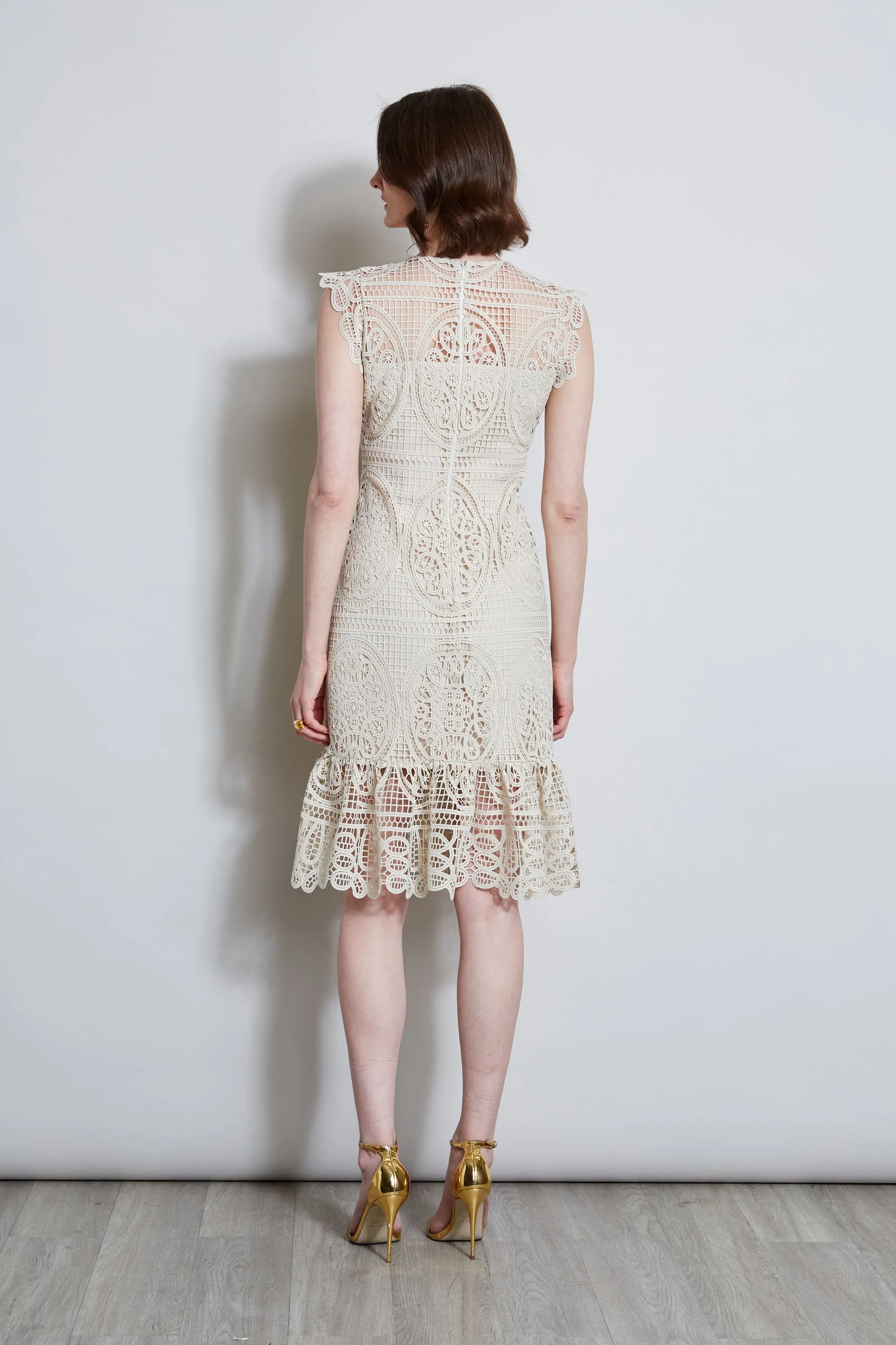 Mosaic Lace Dress